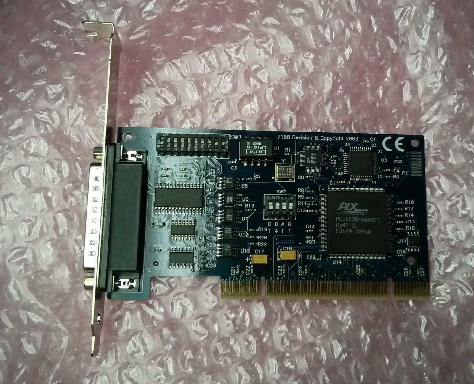 Sealevel 7108 PCI RS-232, RS-422, RS-485 Isolated Serial Interface