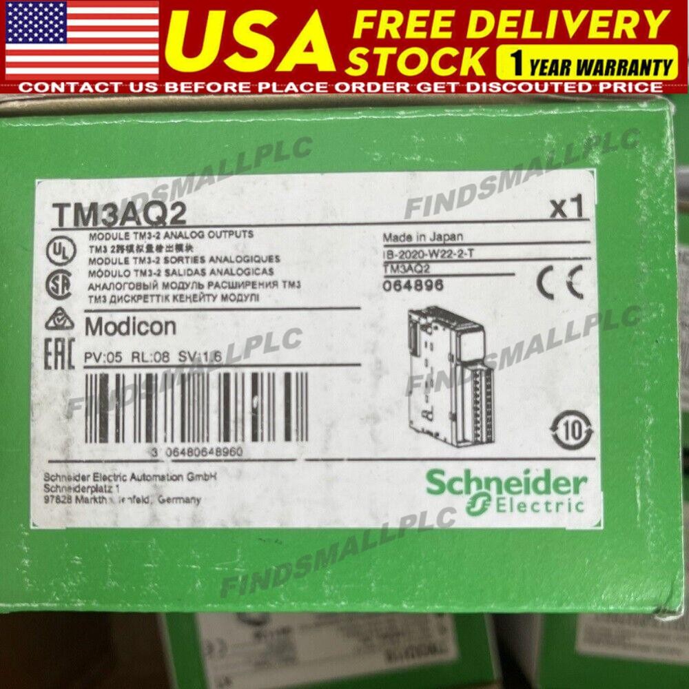 New SCHNEIDER TM3AQ2 Analog Output Module In Box