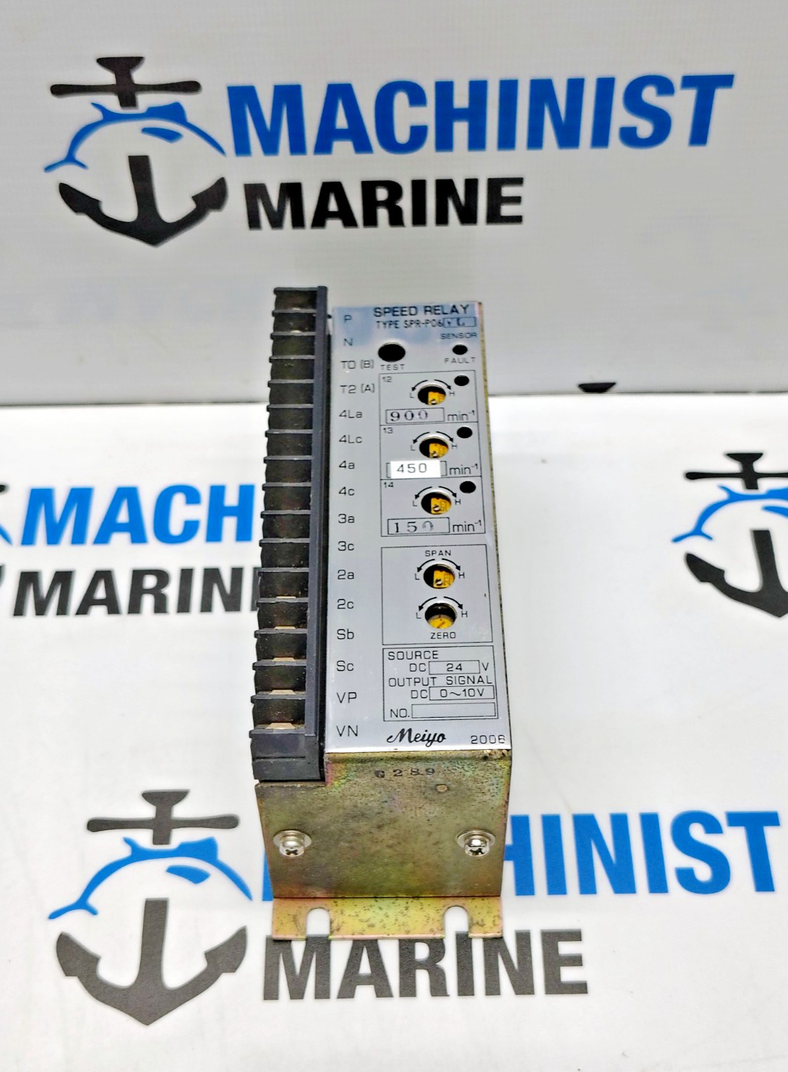 MEIYO TYPE.SPR-P06 VL SPEED RELAY 46111-039600 24V