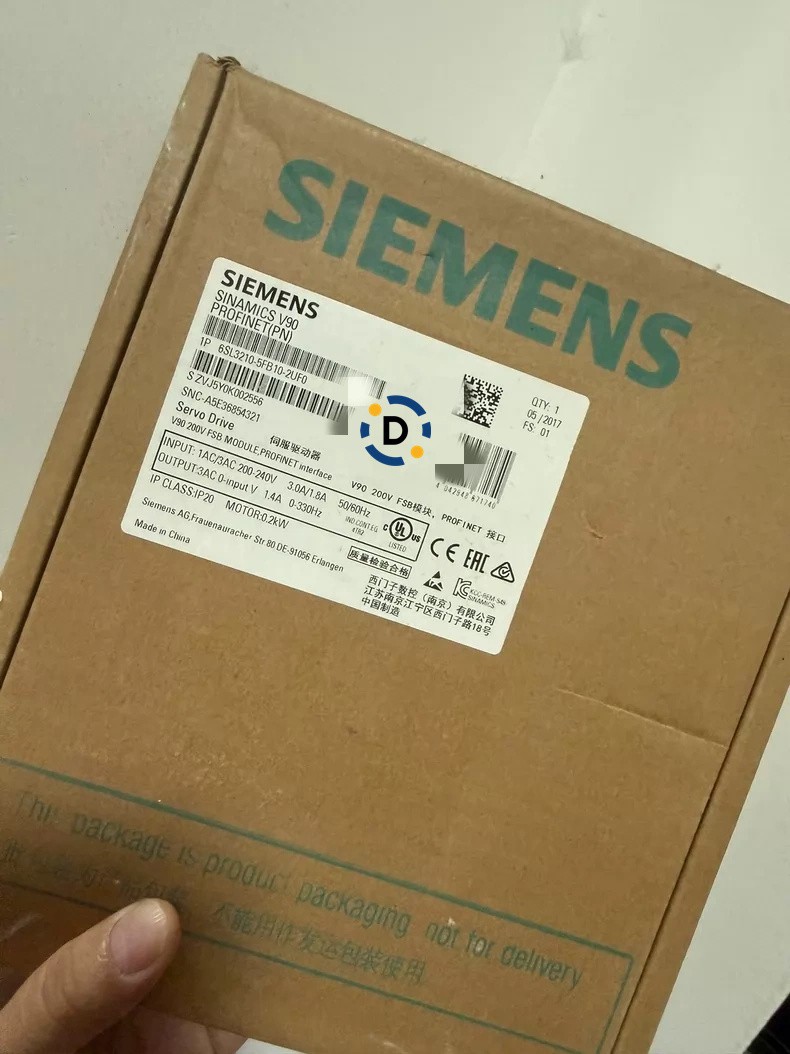 New 6SL3210-5FB10-2UF0 servo drive
