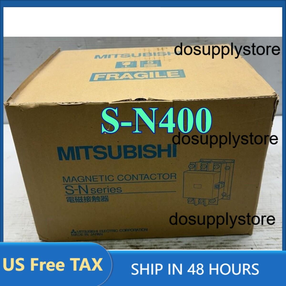 Mitsubishi S-N400 400A Magnetic Contactor AC100V New