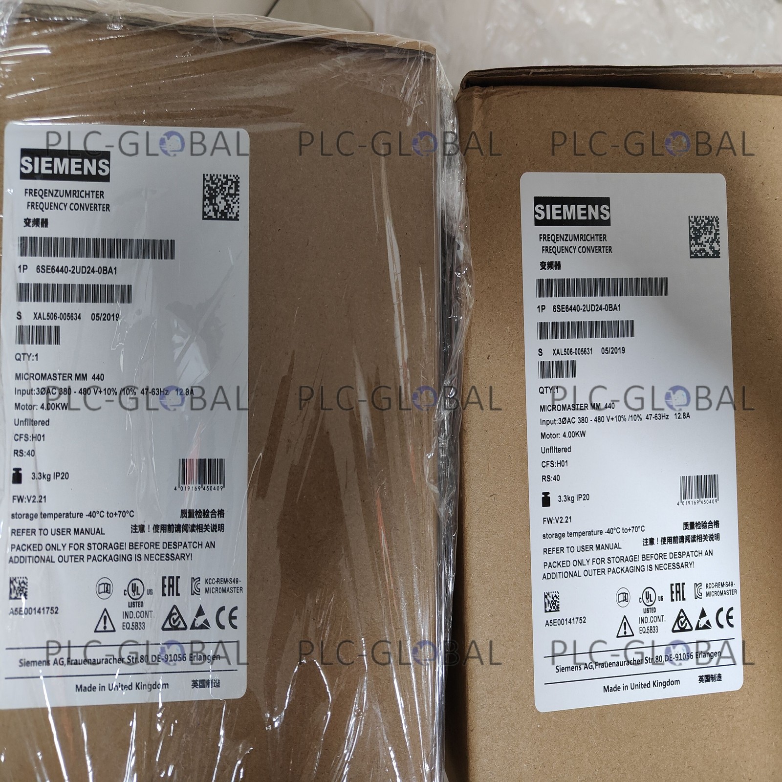 1PC NEW Siemens 6SE6440-2UD24-0BA1 US Stock Warranty Included