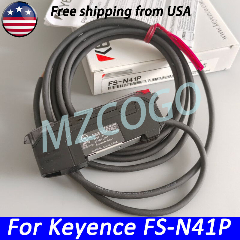 Digital Fiber Optic Amplifier Sensor For Keyence FS-N41P FSN41P 10-30VDC