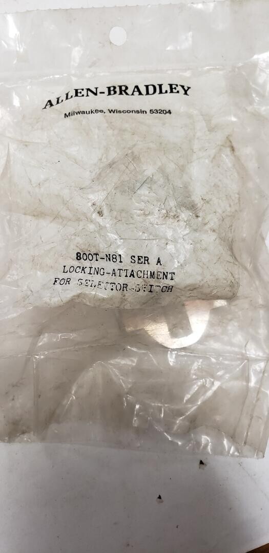 ALLEN BRADLEY 800T-N81 / 800TN81 SERIES A. factory sealed in package. old stock
