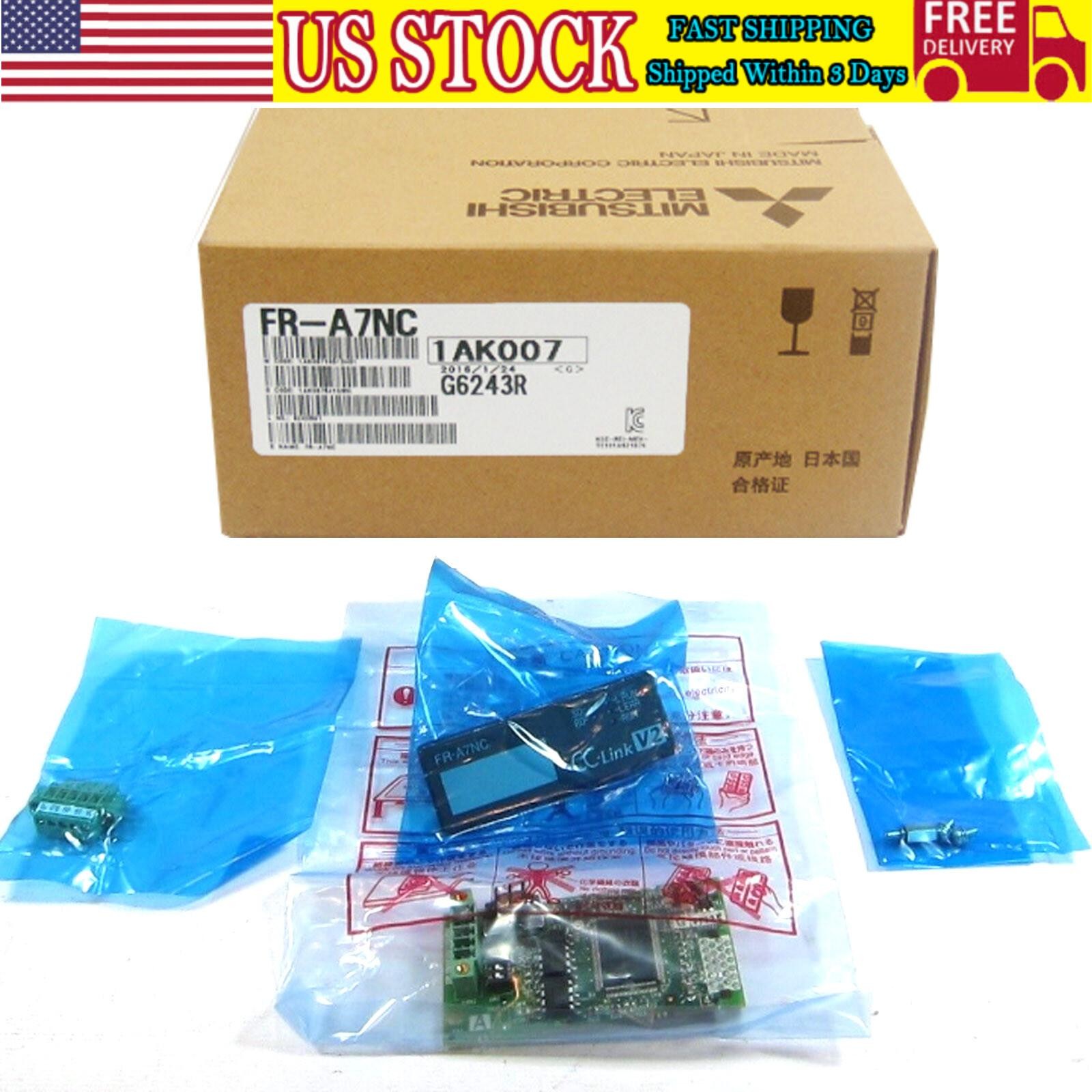 NEW Mitsubishi FR-A7NC PLC Module CC-Link Interface US Free TAX