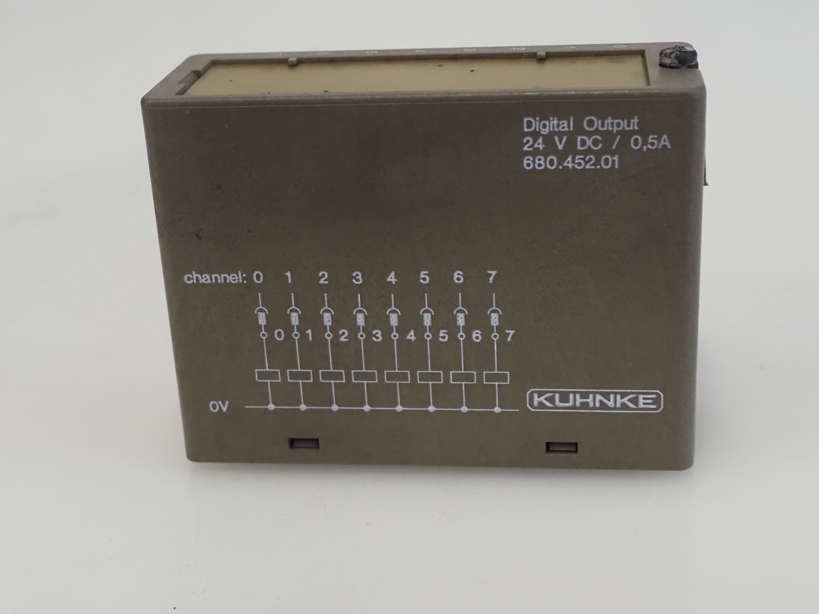 KUHNKE 680.452.01 Digital Output Module 24V DC / 0.5A 68045201 (*)