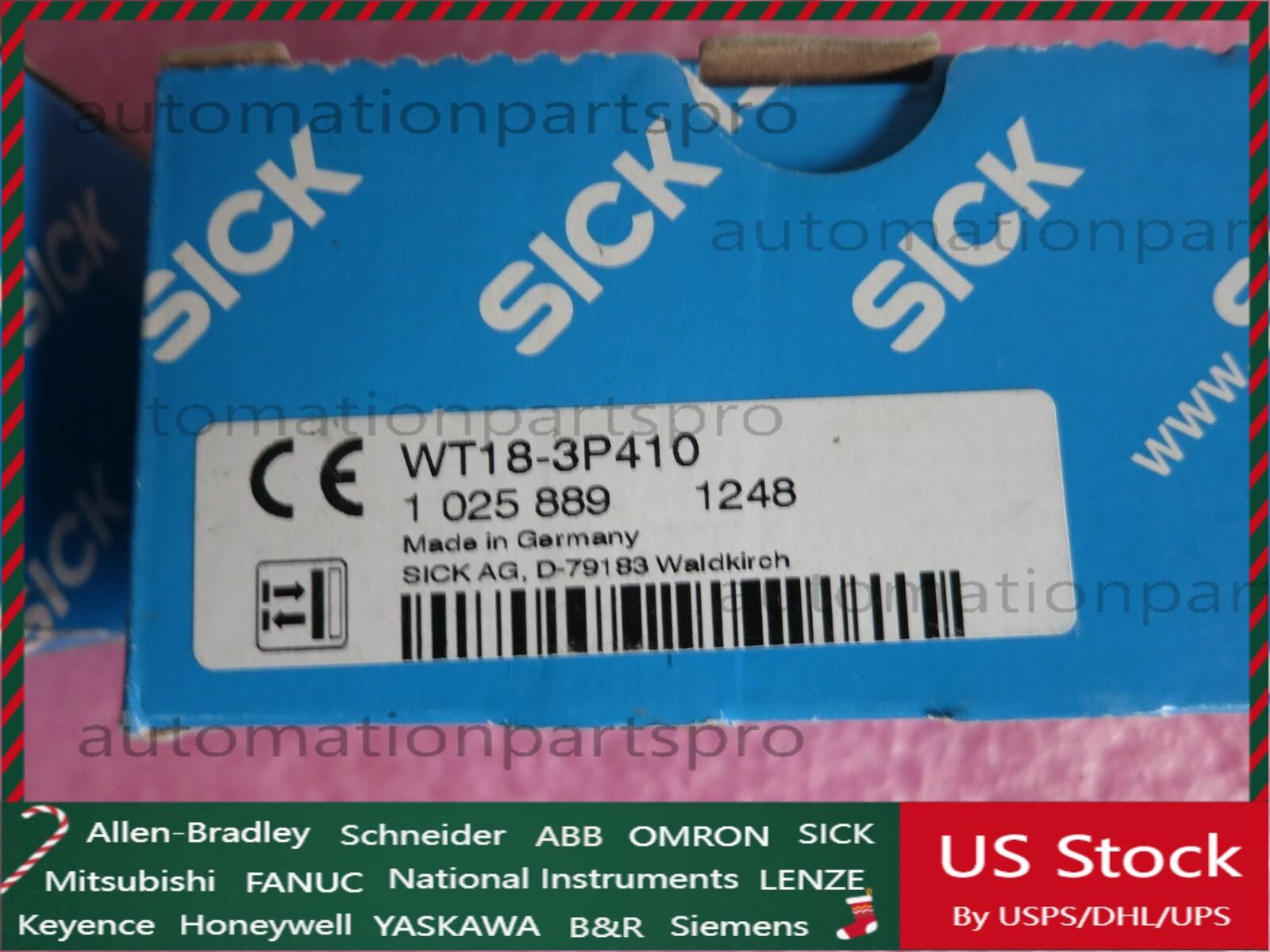 SICK WT18-3P410 Photoelectric Sensor New One WT183P410 Expedited Shipping