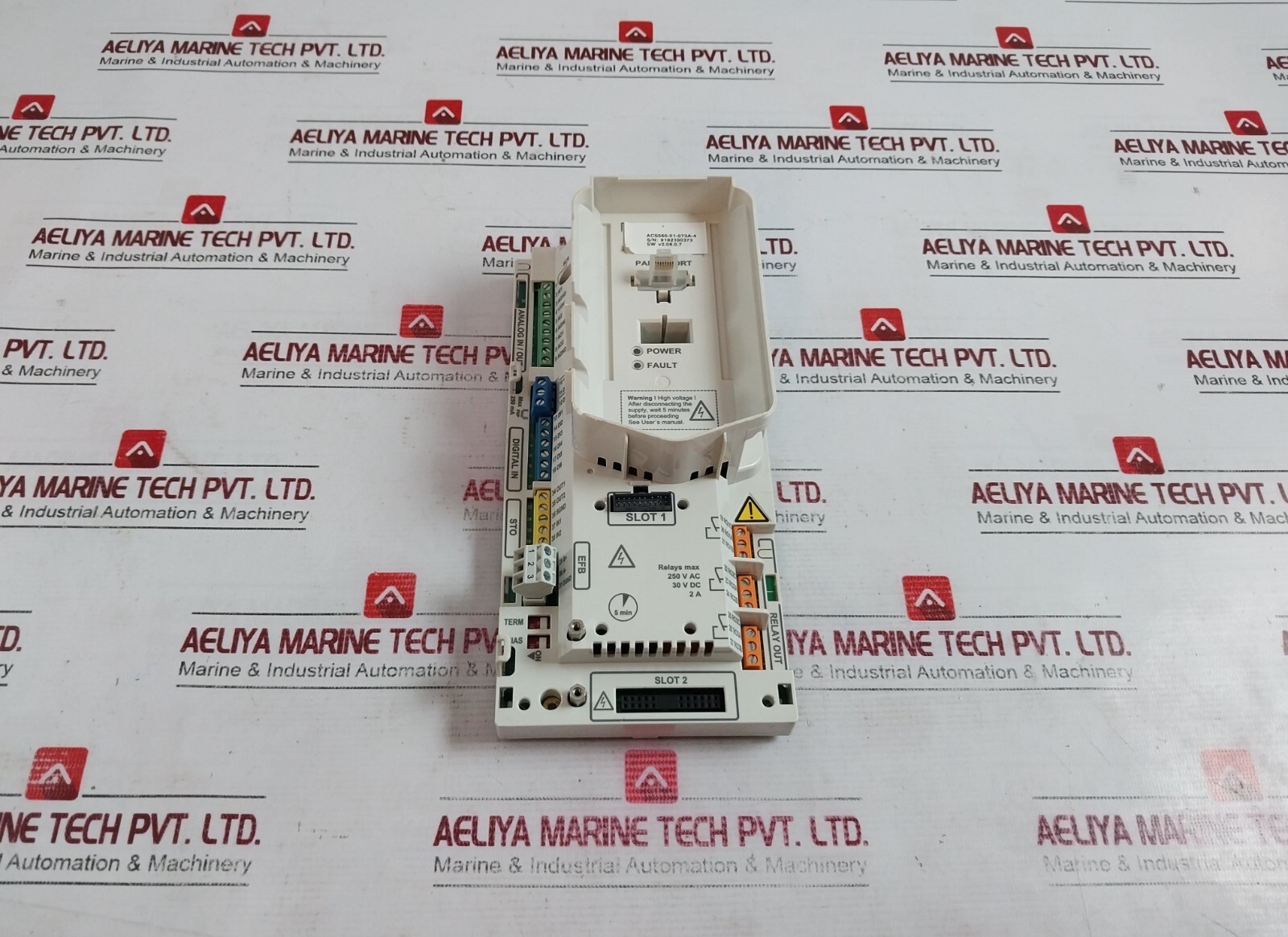 ABB CCU-23-S Control Unit 94V-0 72223WS 006127M91 30V DC 250V AC