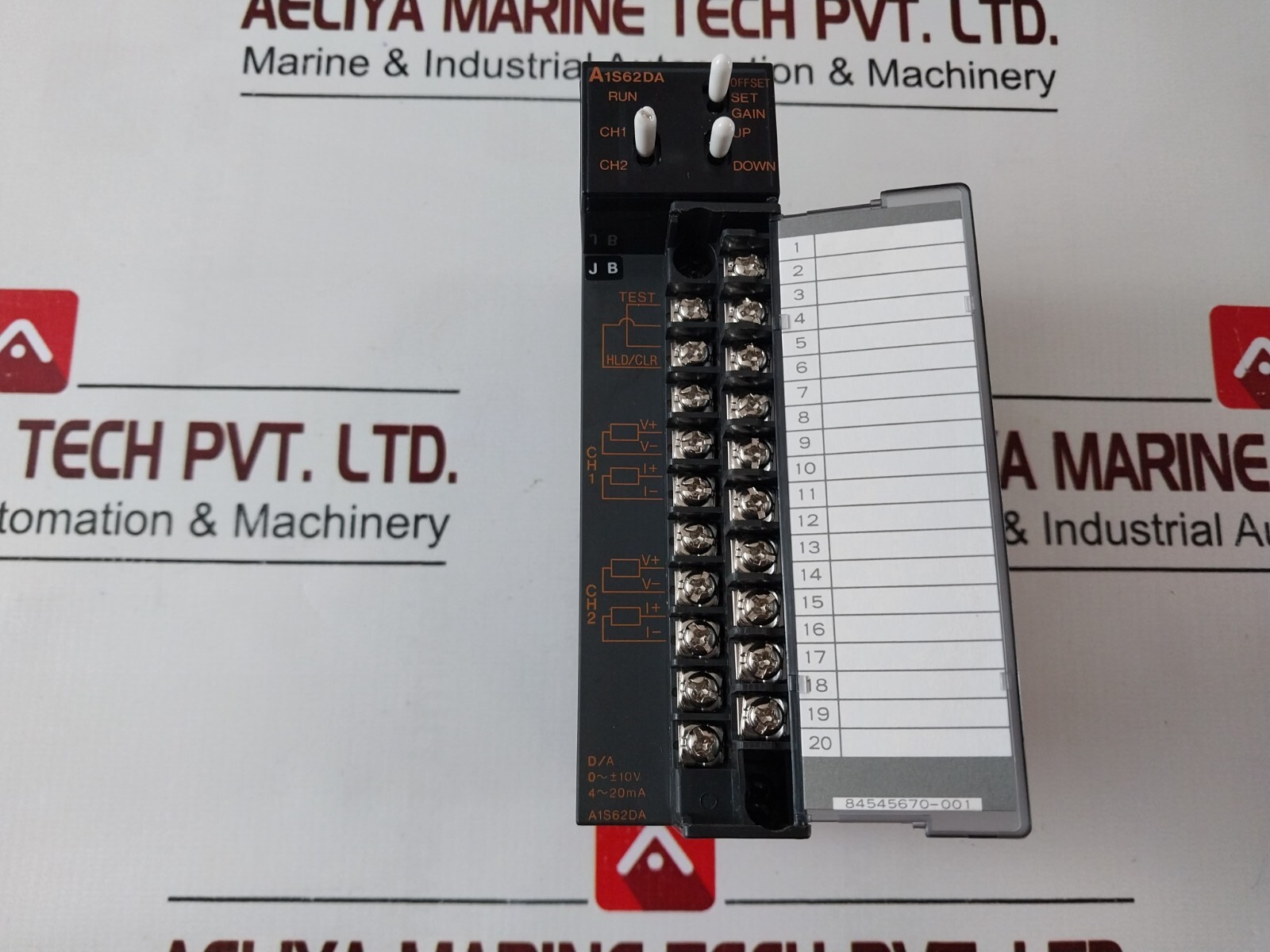 Mitsubishi electric a1s62da d/a converter unit