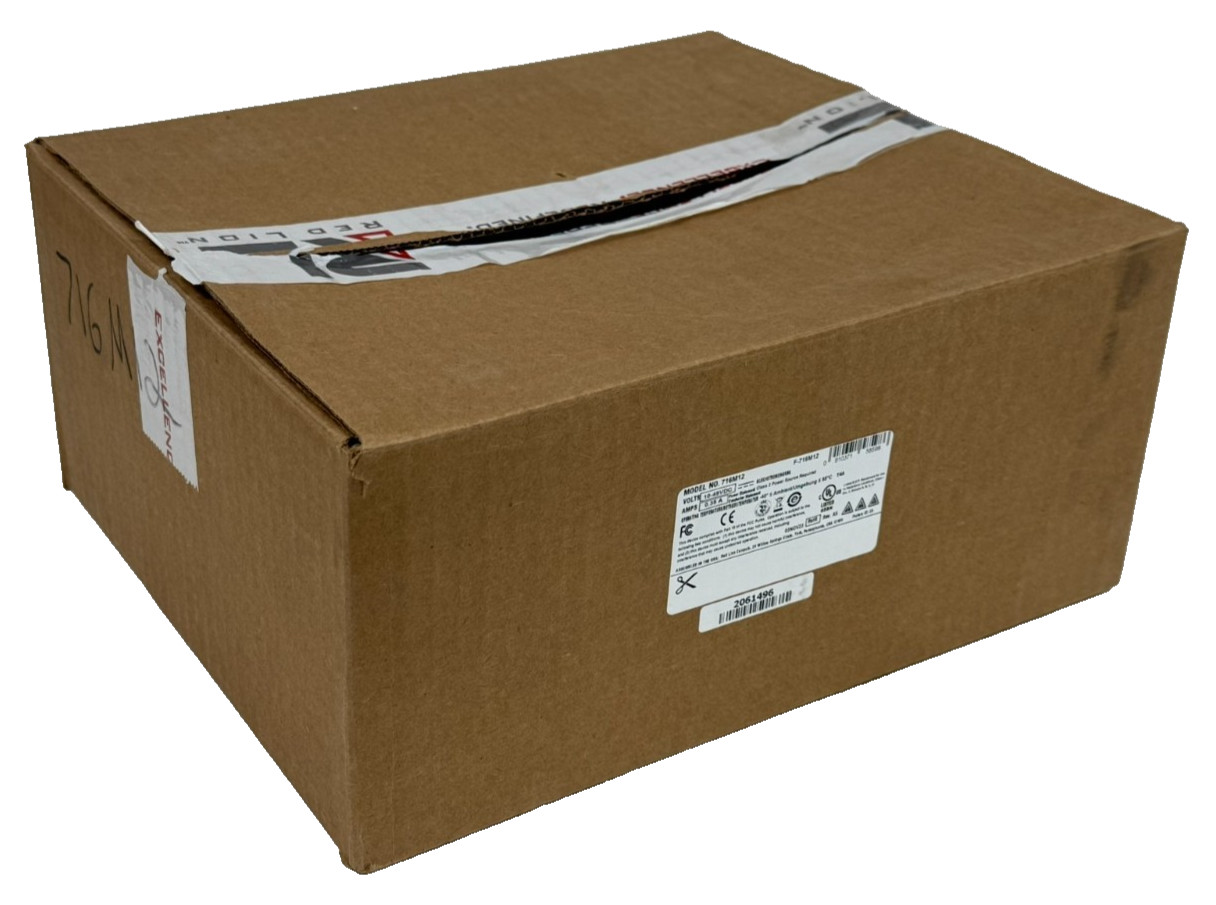 NEW RED LION N-TRON 716M12 INDUSTRIAL ETHERNET SWITCH F-716M12