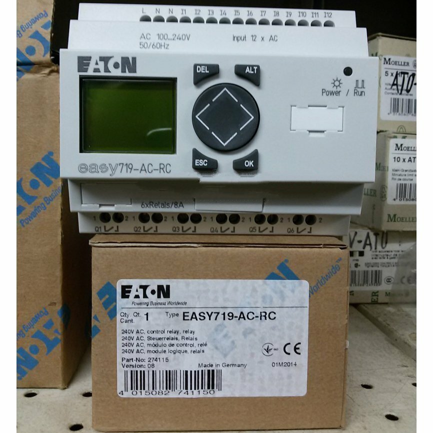 One New Eaton EASY719-AC-RC Moeller Controller EASY719ACRC Expedited Shipping