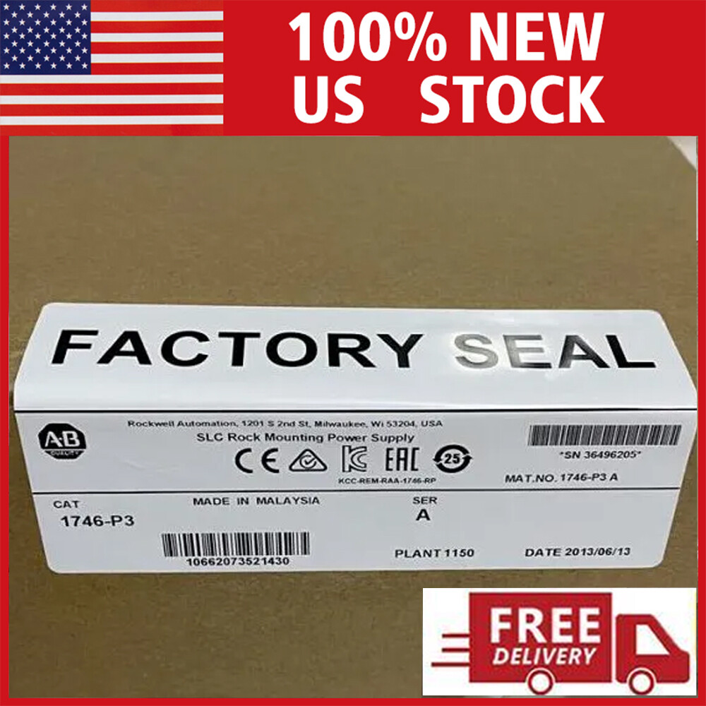 NEW Allen Bradley 1746-P3 SER A SLC 500 Power Supply Module Free Shipping