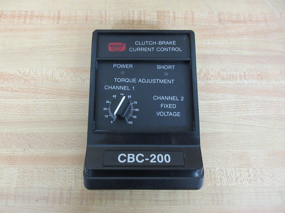 Warner Electric CBC-200 Clutch Brake Controller CBC200