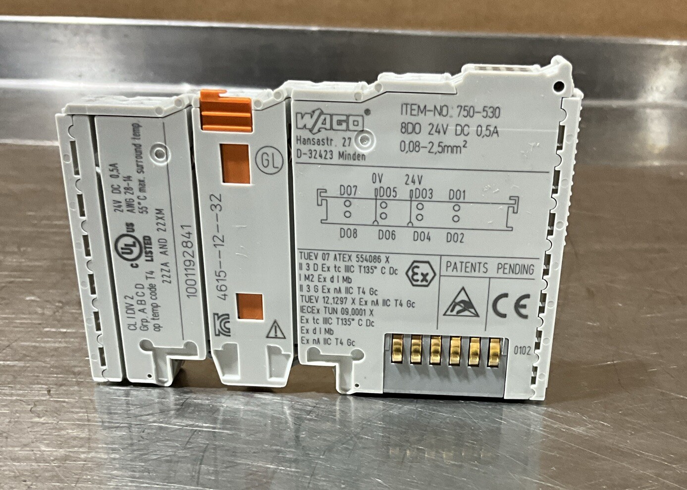 WAGO Module 750-530 8D0 24V DC 0,5A 101192841