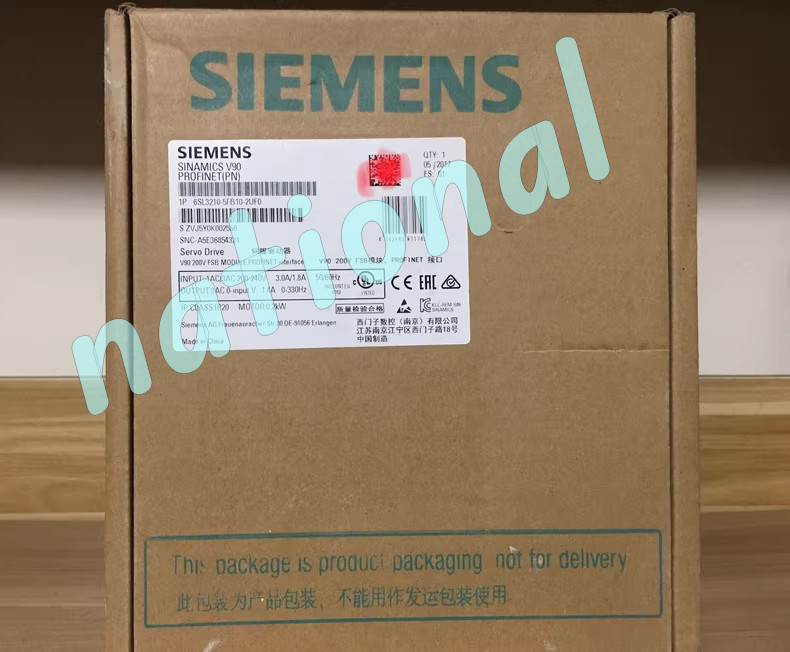 6SL3210-5FB10-2UF0 V90 servo drive 6SL3210-5FB10-2UF0
