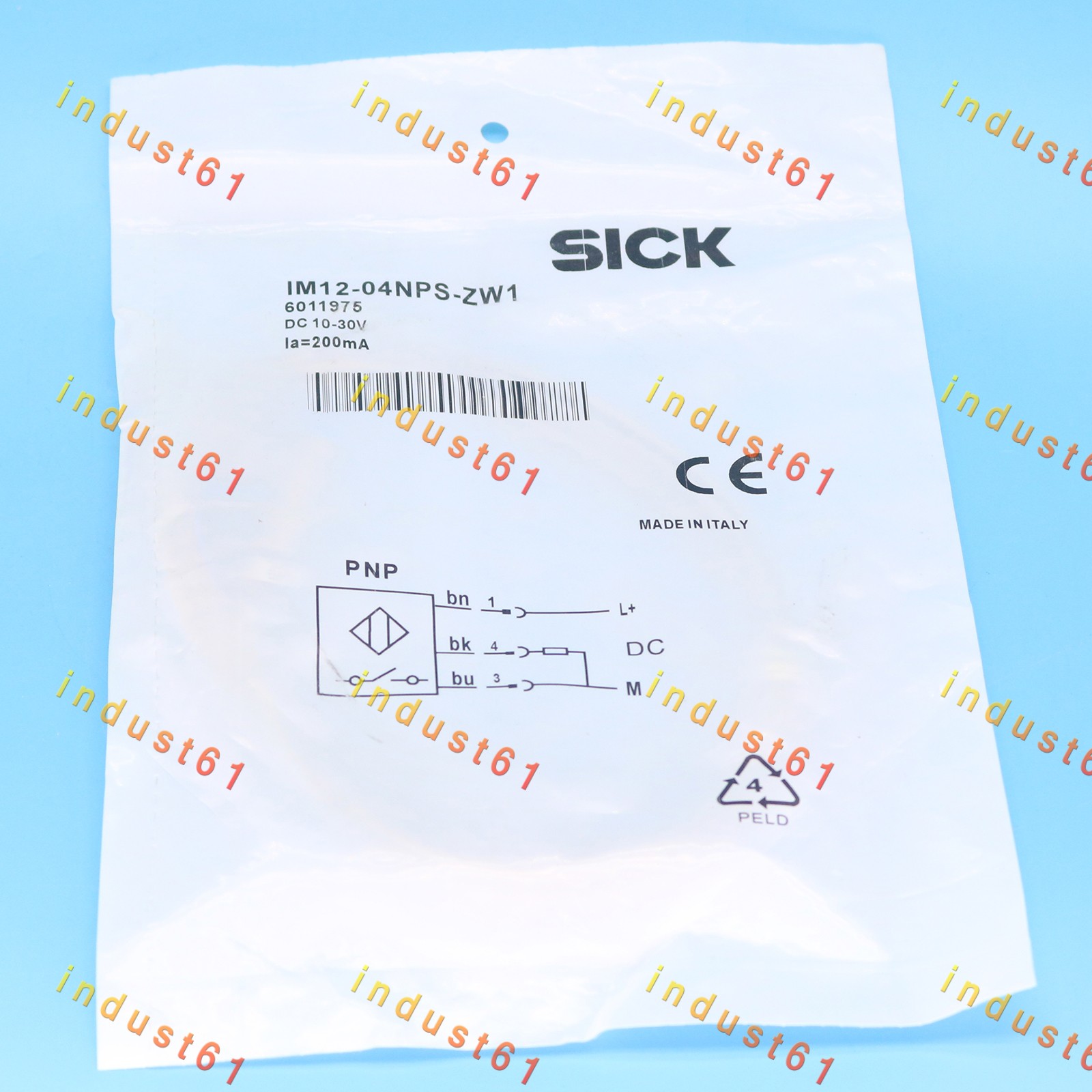1pcs New Sick Proximity sensor IM12-04NPS-ZW1 6011975 Quality assurance