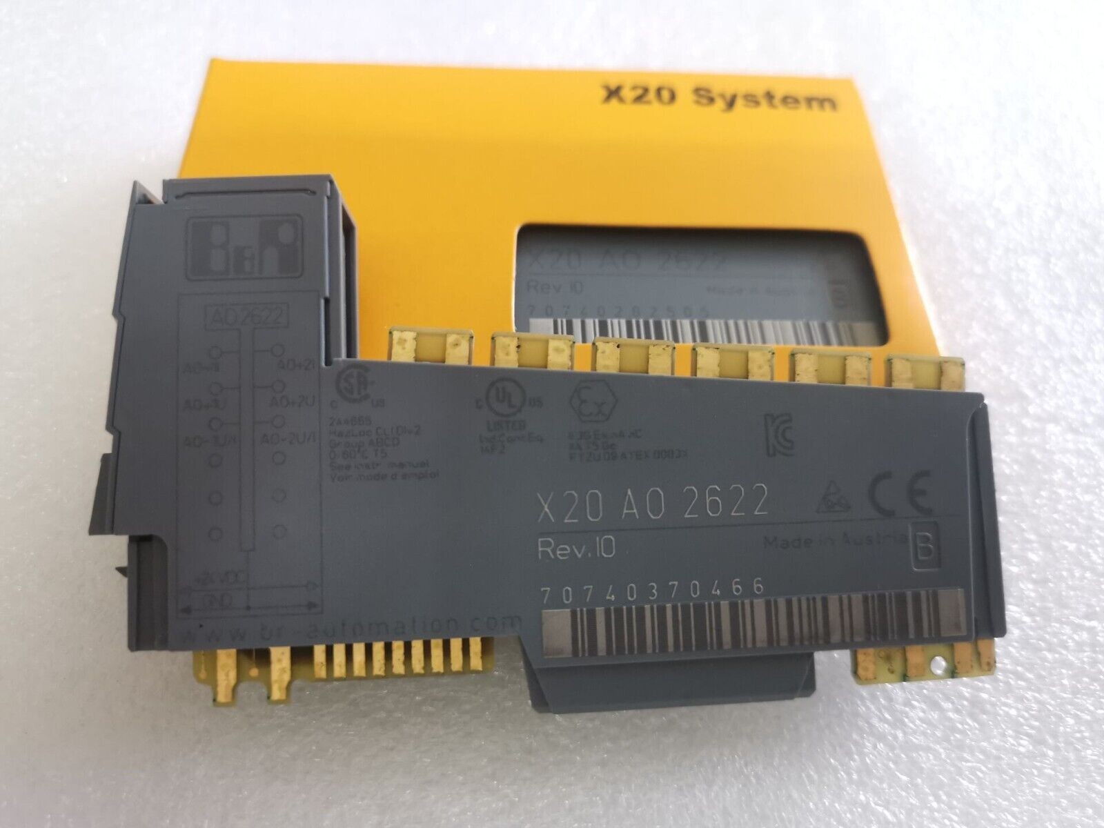 X20AO2622 1PCS New Sealed for B&R X20AO2622 X20 AO 2622 PLC Analog Output Module