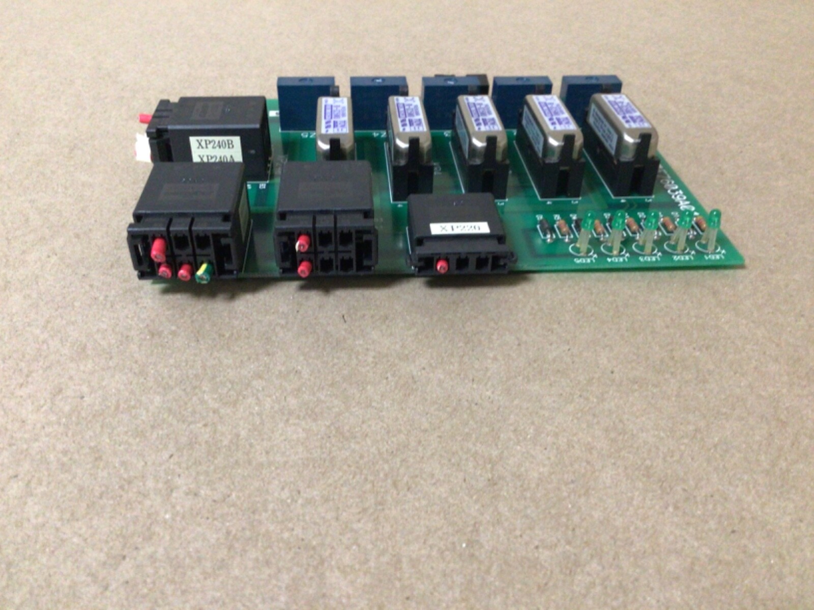 Mori Seiki AP-DTPBU-E76039A01 Relay Board XP220 #267PT36FML