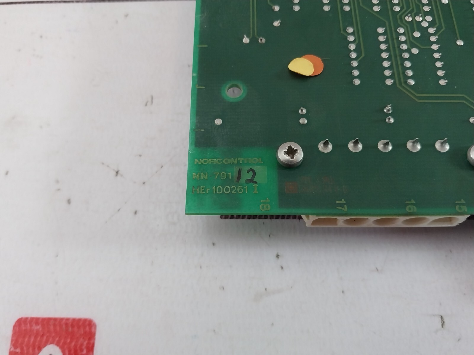 NORCONTROL AUTOMATION NN-791.12 I/O Processor Card HER 100261I 94V-0