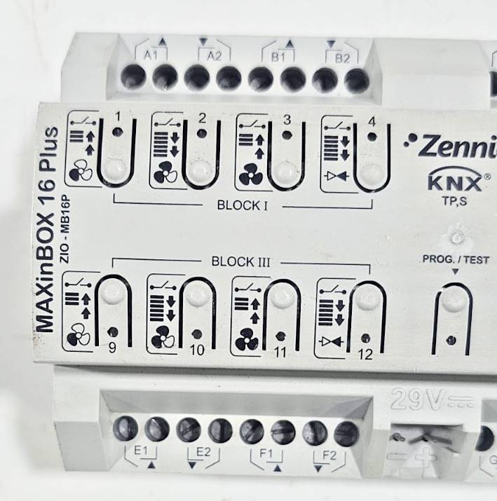 Zennio MAXinBOX16 Plus KNX ZIO-MB16P Multifunction Actuator 29VAC/DC 240mW