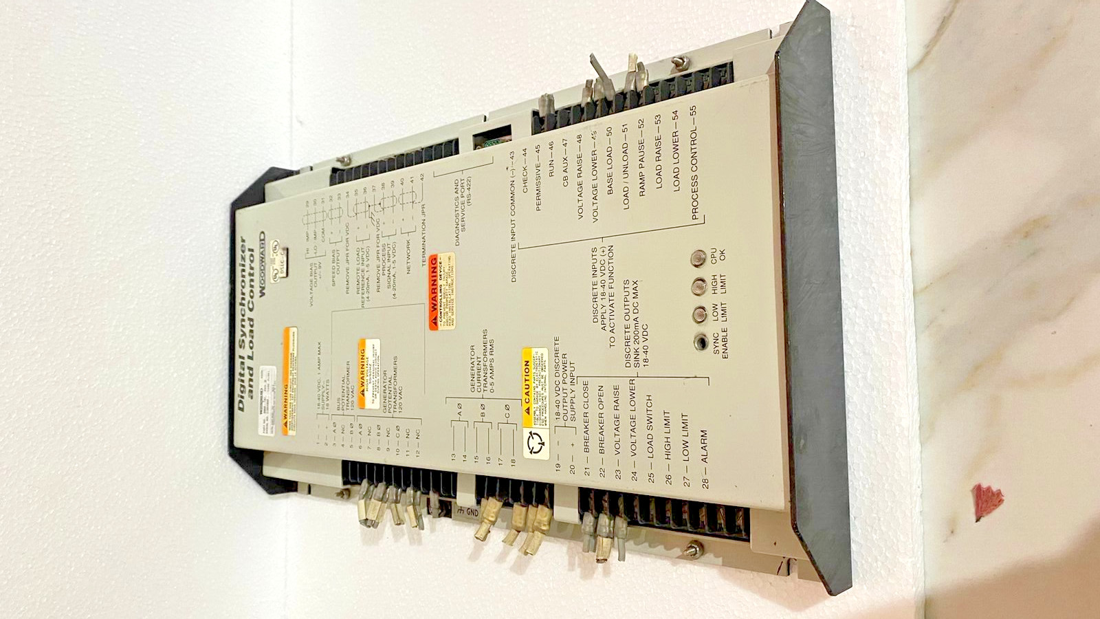 WOODWARD 9905-797 DIGITAL SYNCHRONIZER AND LOAD CONTROL REV.B