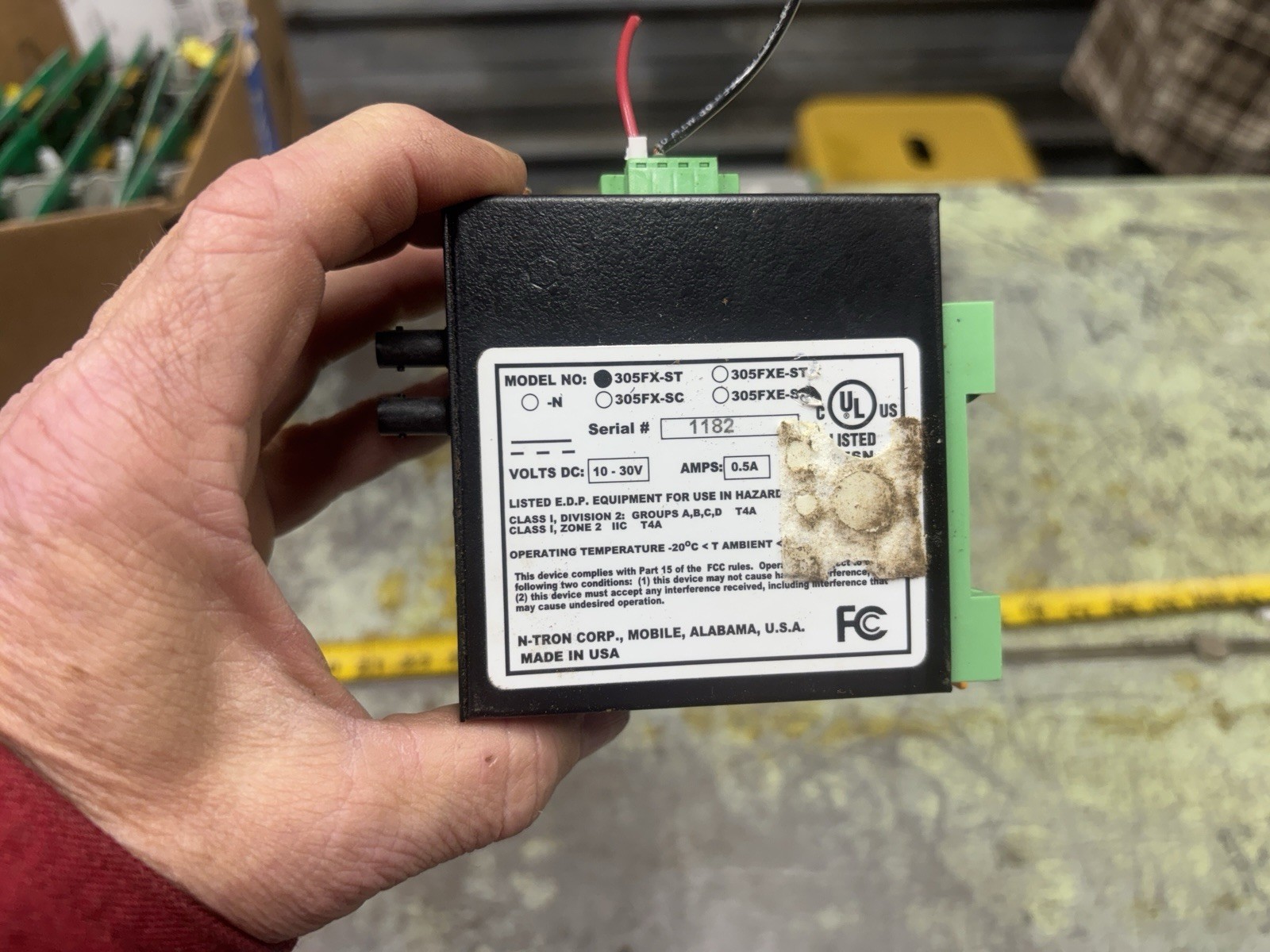 N-TRON Ethernet Switch 10-30V 305FX-ST