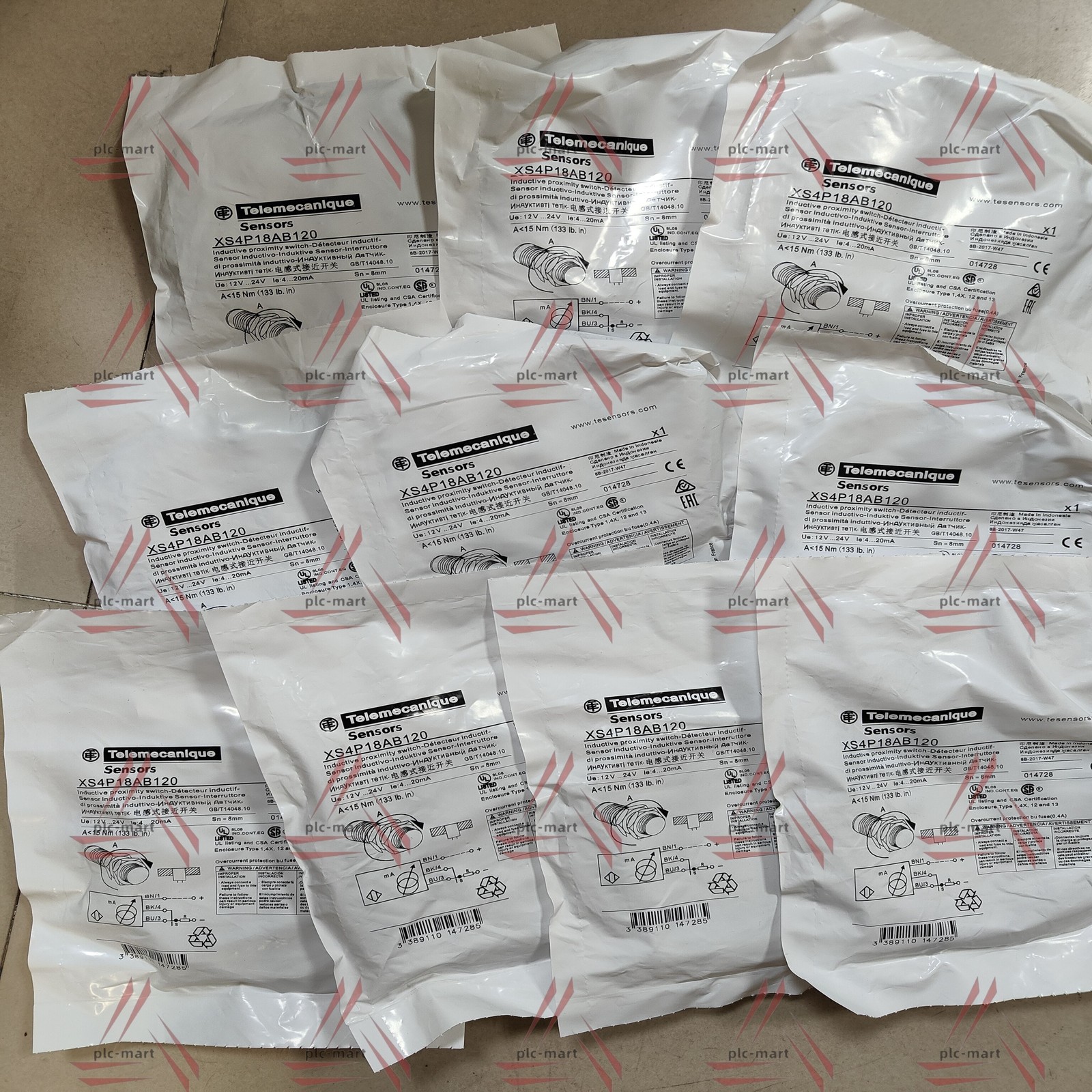 1PC New Replace For XS4P18AB120 1 Year warranty and best offer