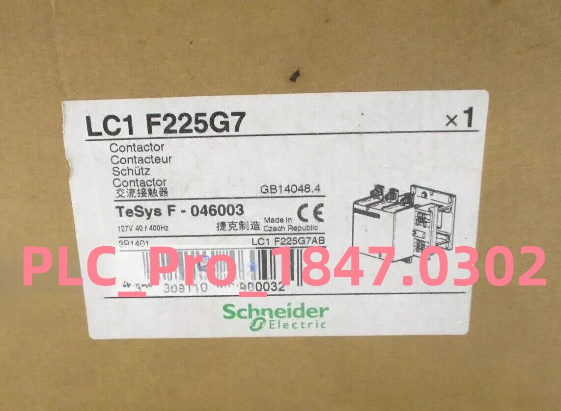 1PCS Brand New Schneider LC1F225G7 127V coil Contactor LC1F225G7 Fast shipping