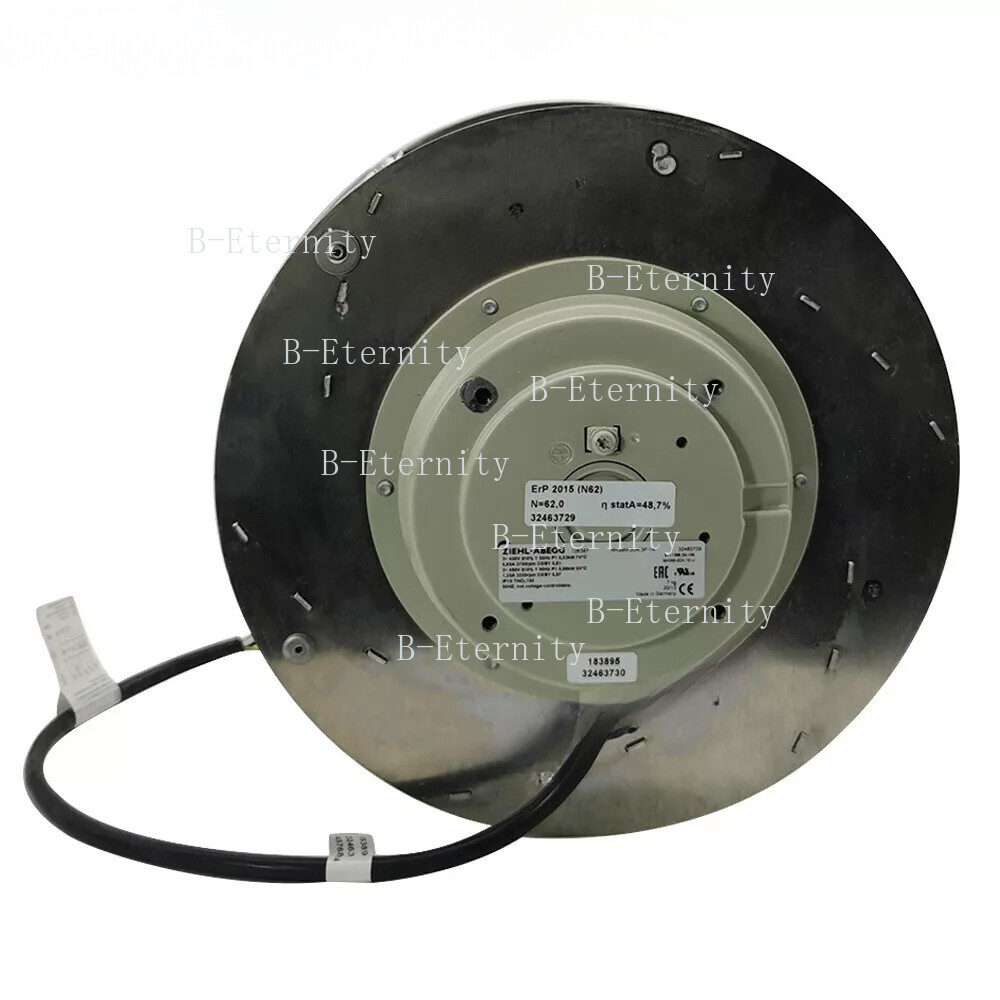 ZIEHL-ABEGG RH28M-2DK.3F.1R 126387 400V 3~ 530/860W Siemes 6ES70 Inverter Fan