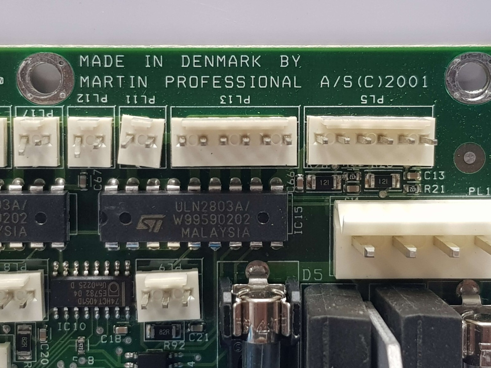 MARTIN PROFESSIONAL 01001516D PCB CARD EXTERIOR 300