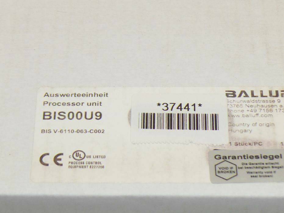1PCS BALLUFF NEW BIS00U9 BIS V-6110-063-C002