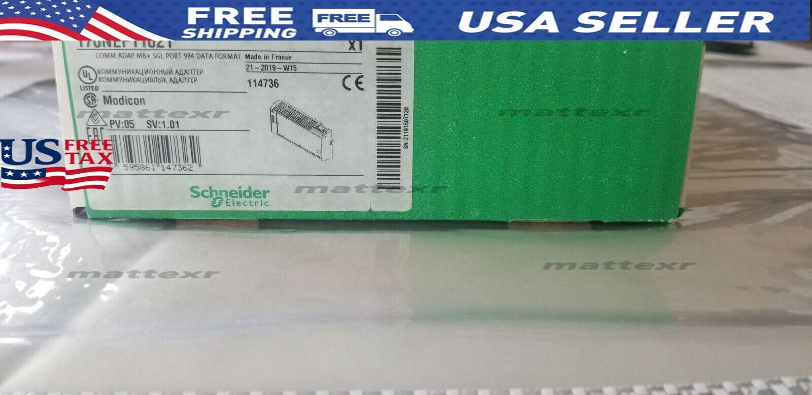 New In Box Schneider 170NEF11021 Communication Adapter 170-NEF-110-21