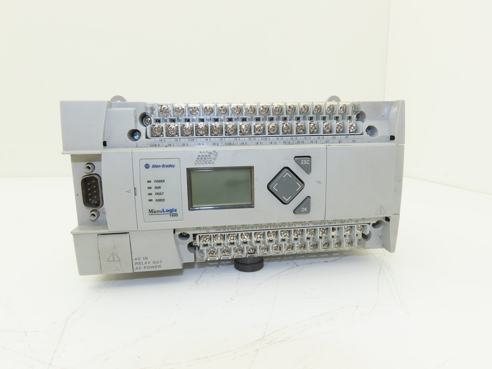 Allen Bradley 1766-L32AWA MicroLogix 1400 Controller Module 32 Point Ser B FW 15