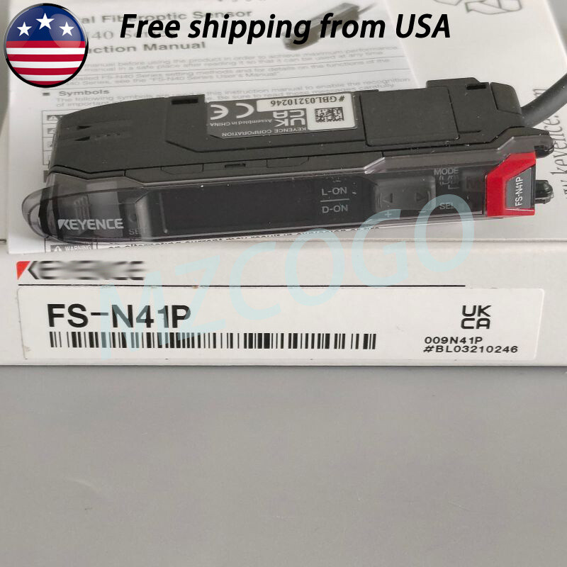 Digital Fiber Optic Amplifier Sensor For Keyence FS-N41P FSN41P 10-30VDC