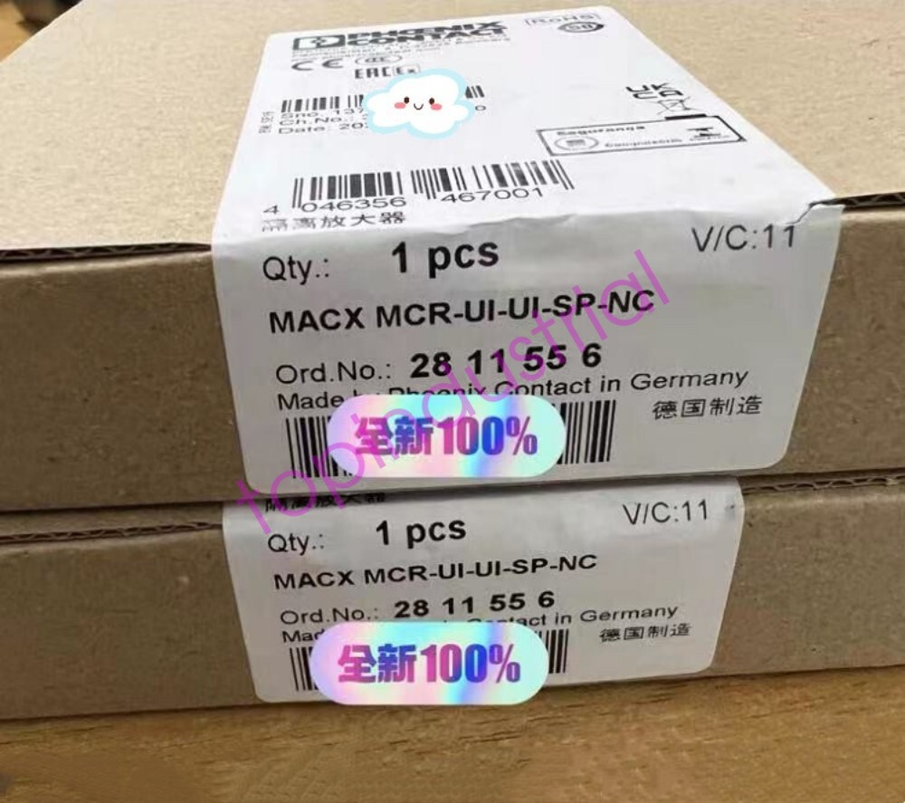1pcs Phoenix Contact MACX MCR-UI-UI-SP-NC isolation amplifier 2811556