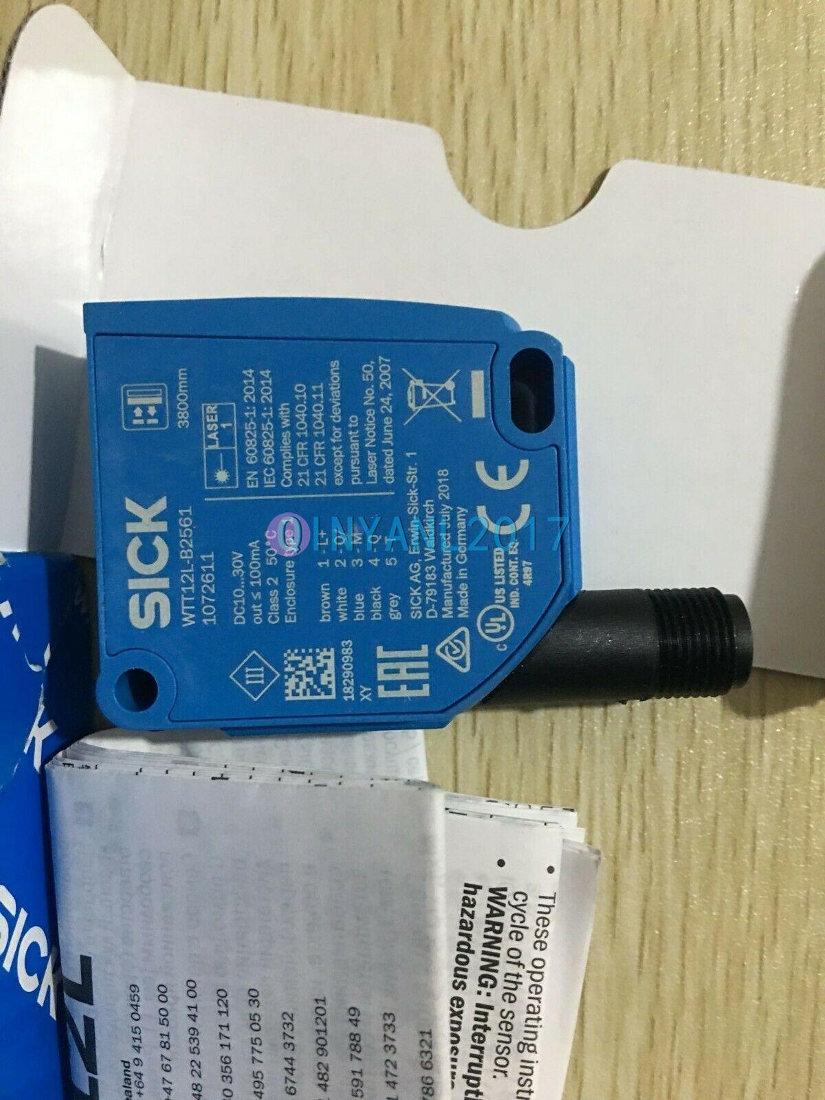 1PC NEW SICK Laser Photoelectric Sensor WTT12L-B2561 1072611