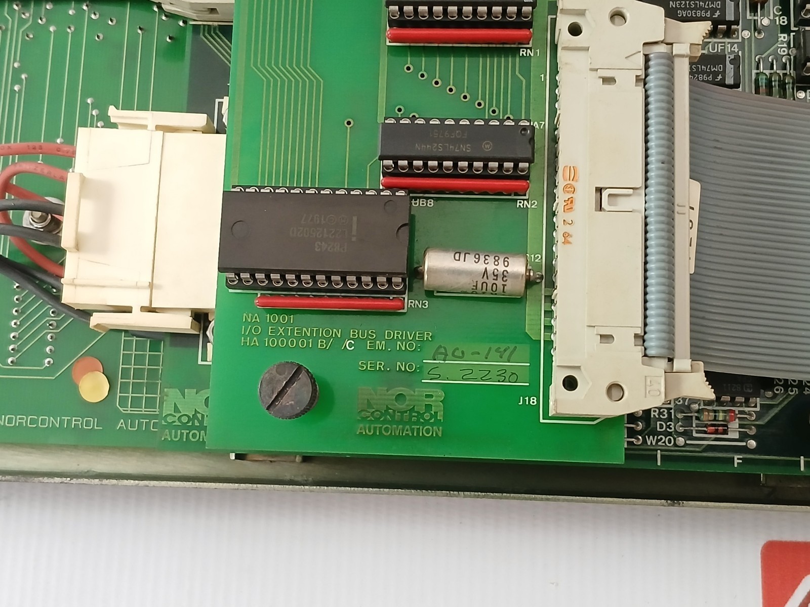 NOR CONTROL SAX 8810 Signal Acquisition Unit NN-832, NA 1001, NA 1008.4