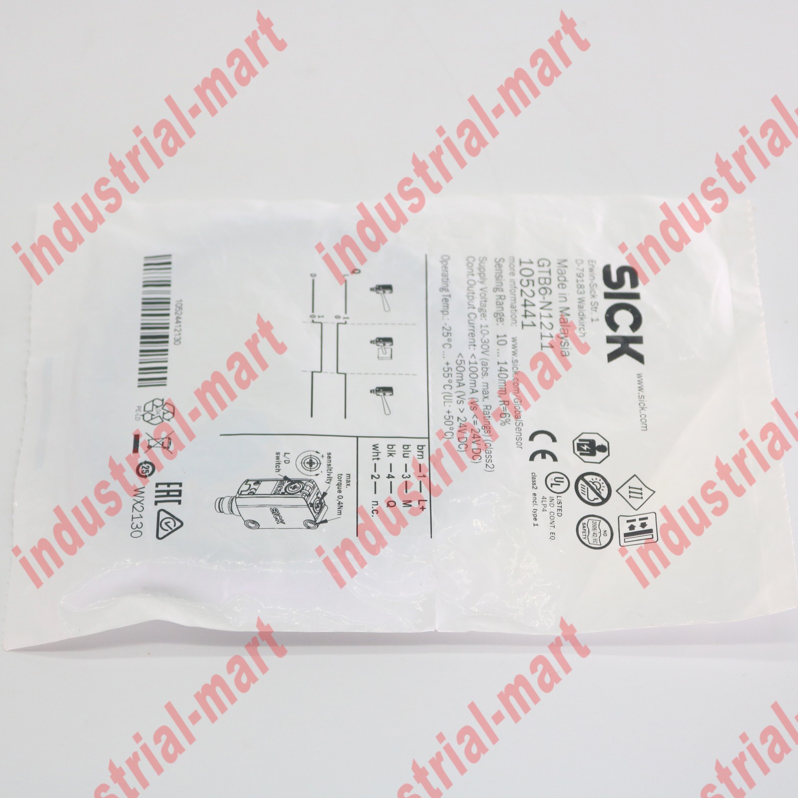 1PC New SICK photoelectric sensor GTB6-N1211 1052441 Fast Shipping
