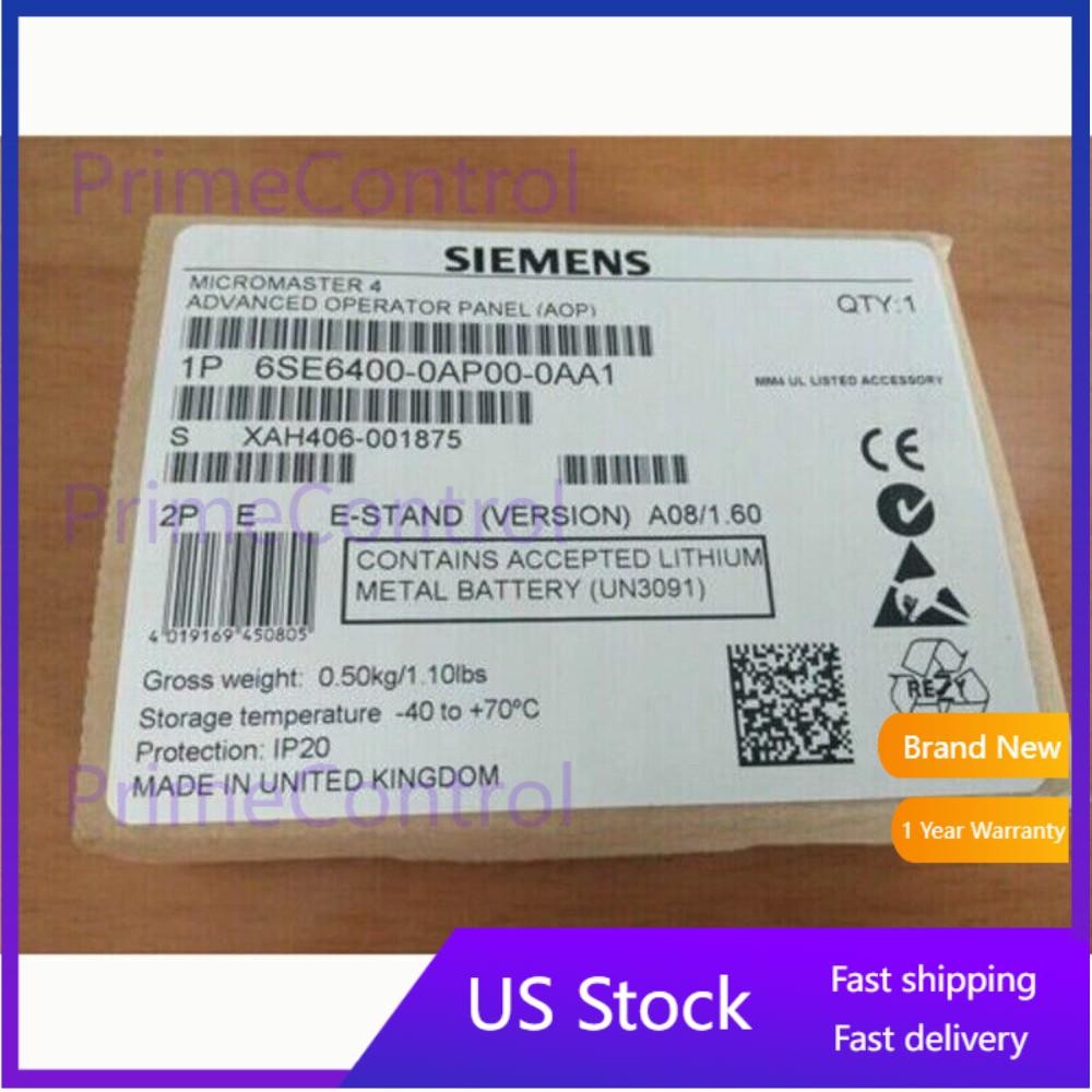 New Siemens 6SE6400-0AP00-0AA1 6SE64000AP000AA1 Advanced Operator Panel