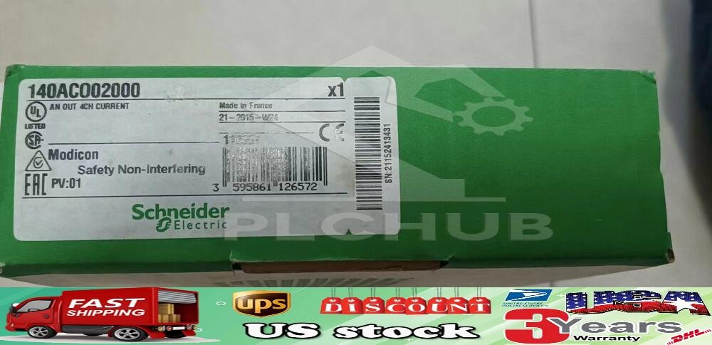 140ACO02000 PLC Module 140 ACO 02000 US Free TAX