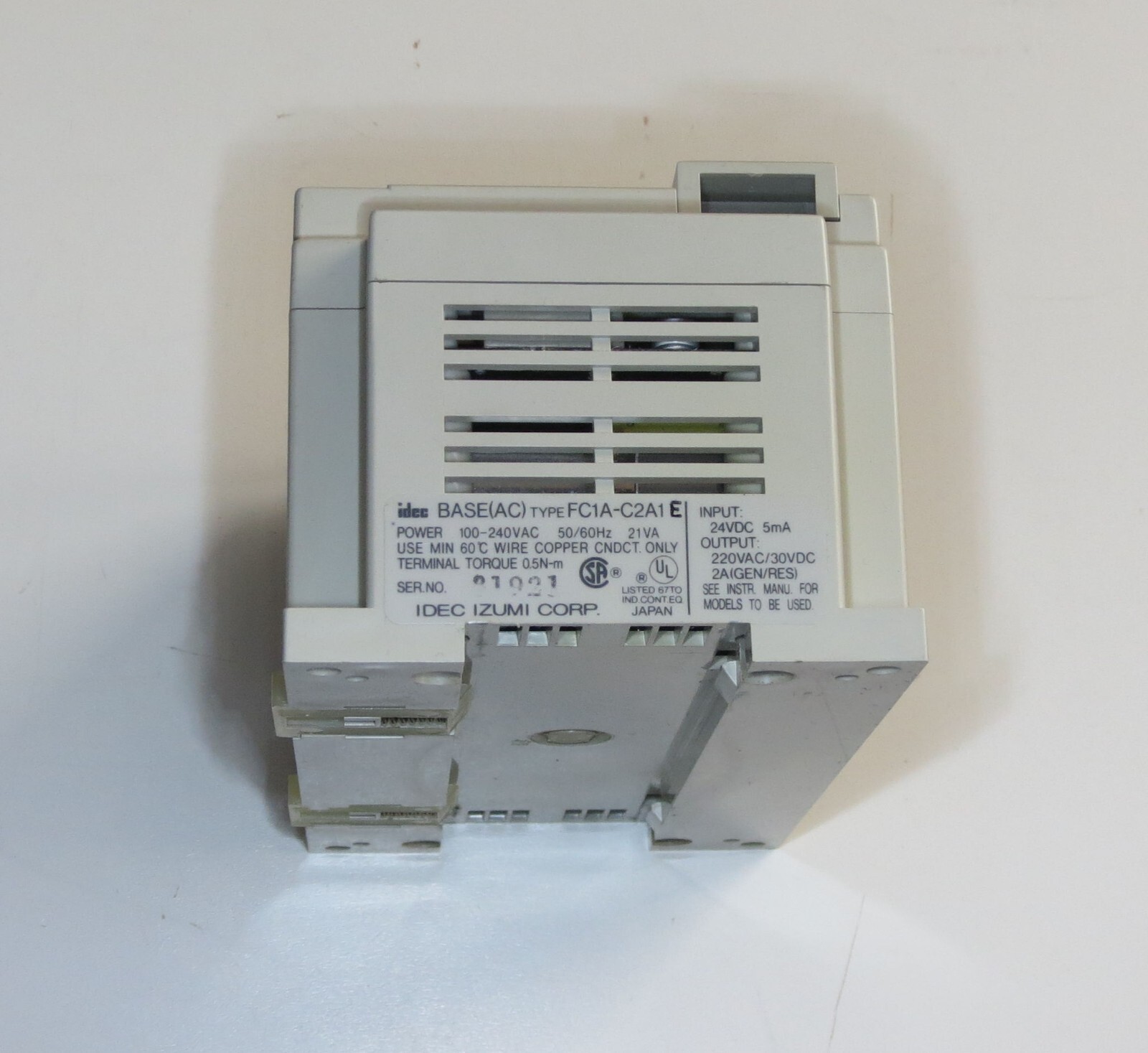 Idec Micro-1 PLC FC1A-C2A1 Used