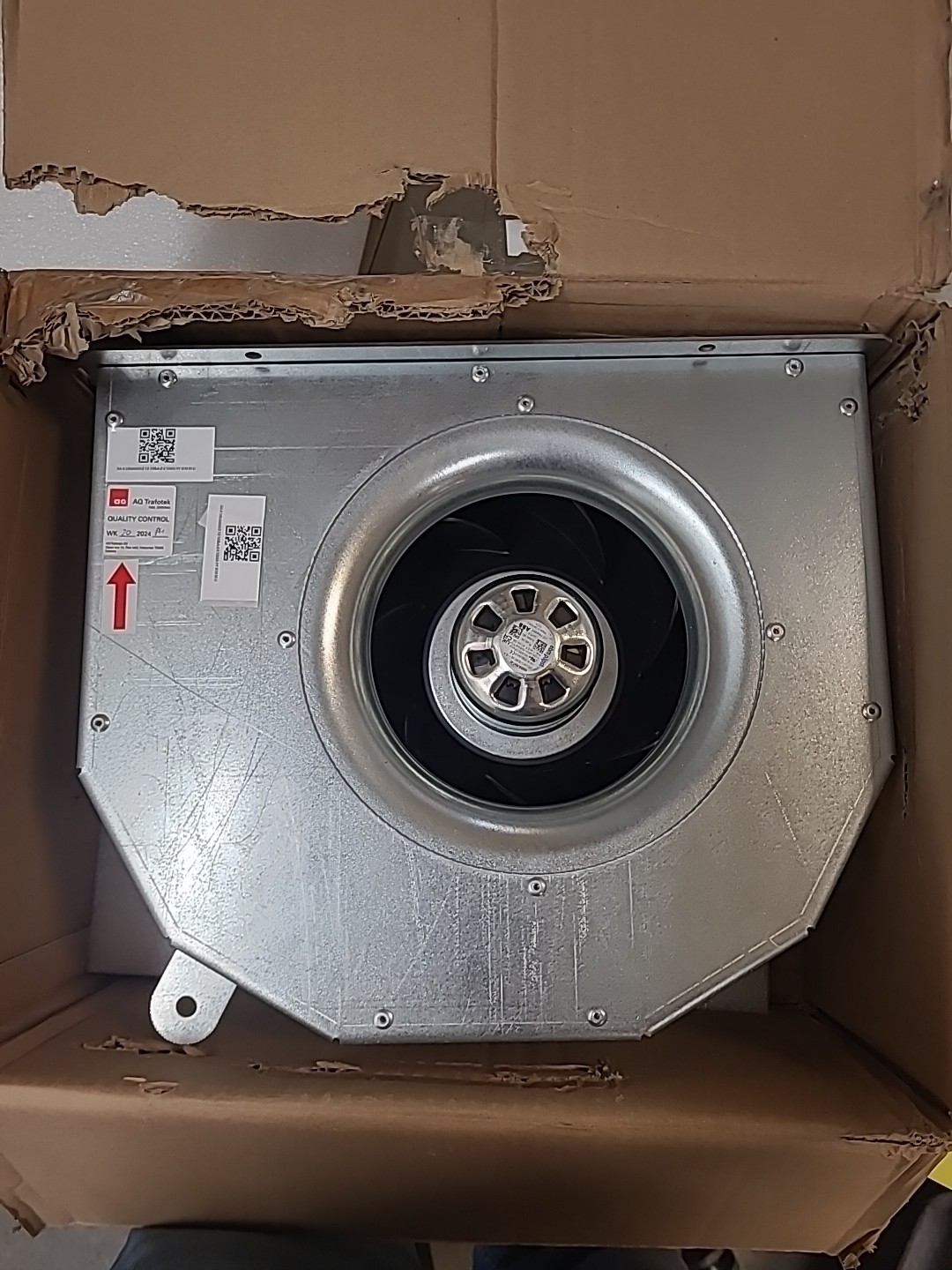 Fan With Casing EBM-Papst R3G225-RE07-25