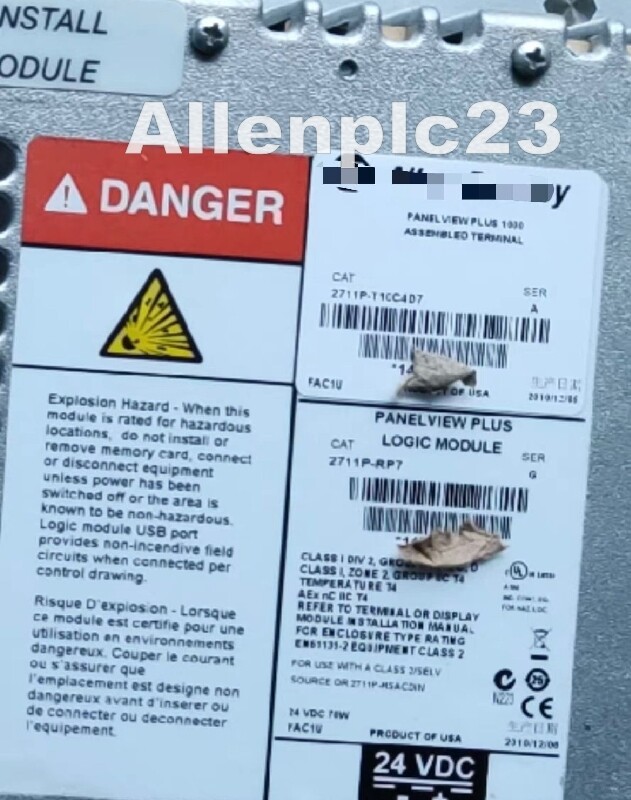 2711P-T10C4D7 Used Tested In Good