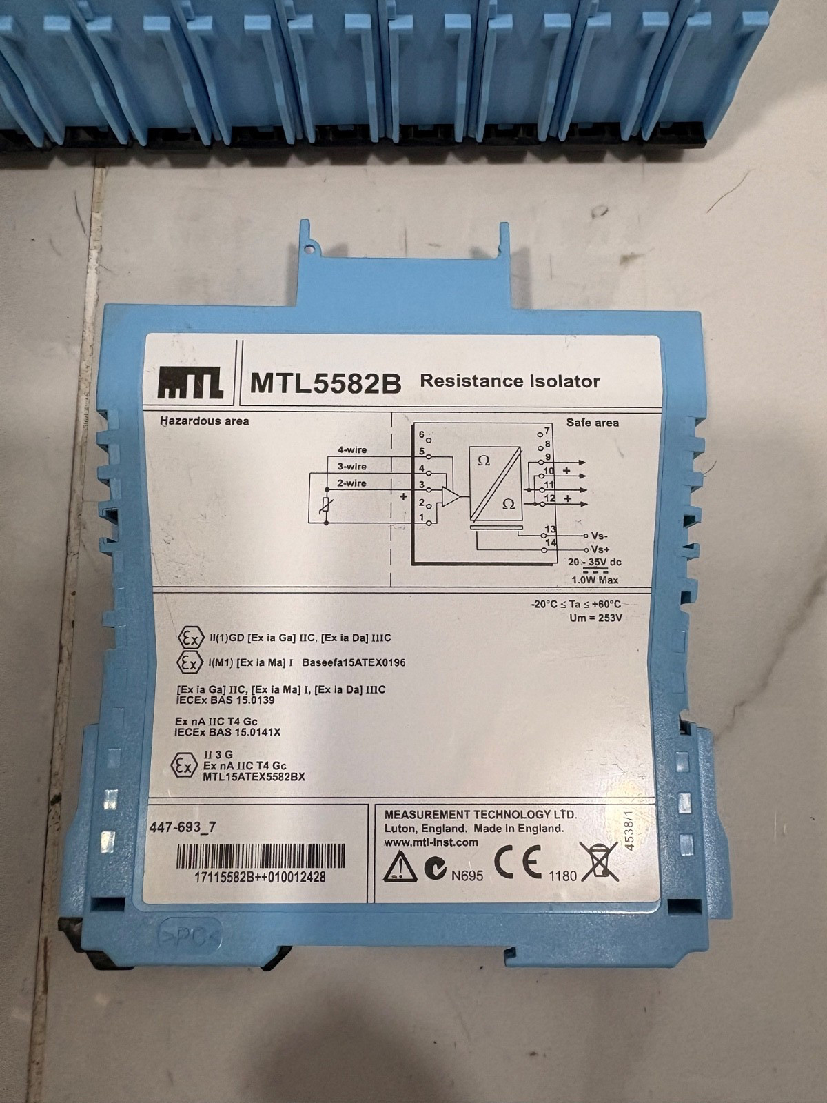 MTL 5582B RESISTANCE ISOLATOR
