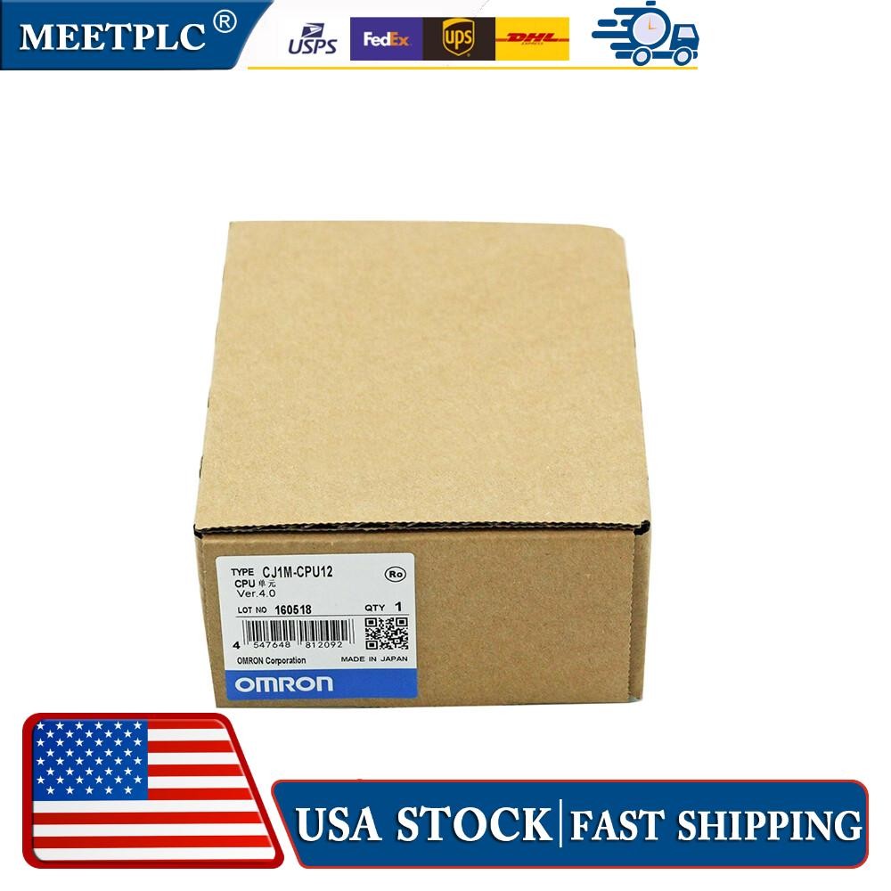 NEW OMRON CJ1M-CPU12 PLC Controls Module IN BOX