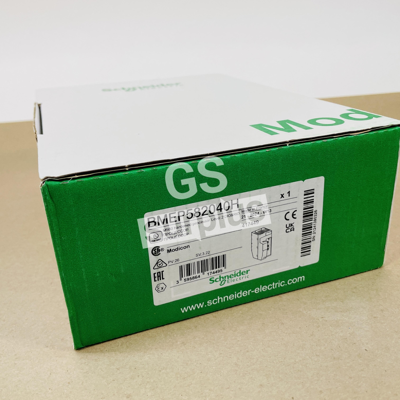 SCHNEIDER ELECTRIC BMEP582040H M580 Hardened Processor Level 2 (New Surplus)