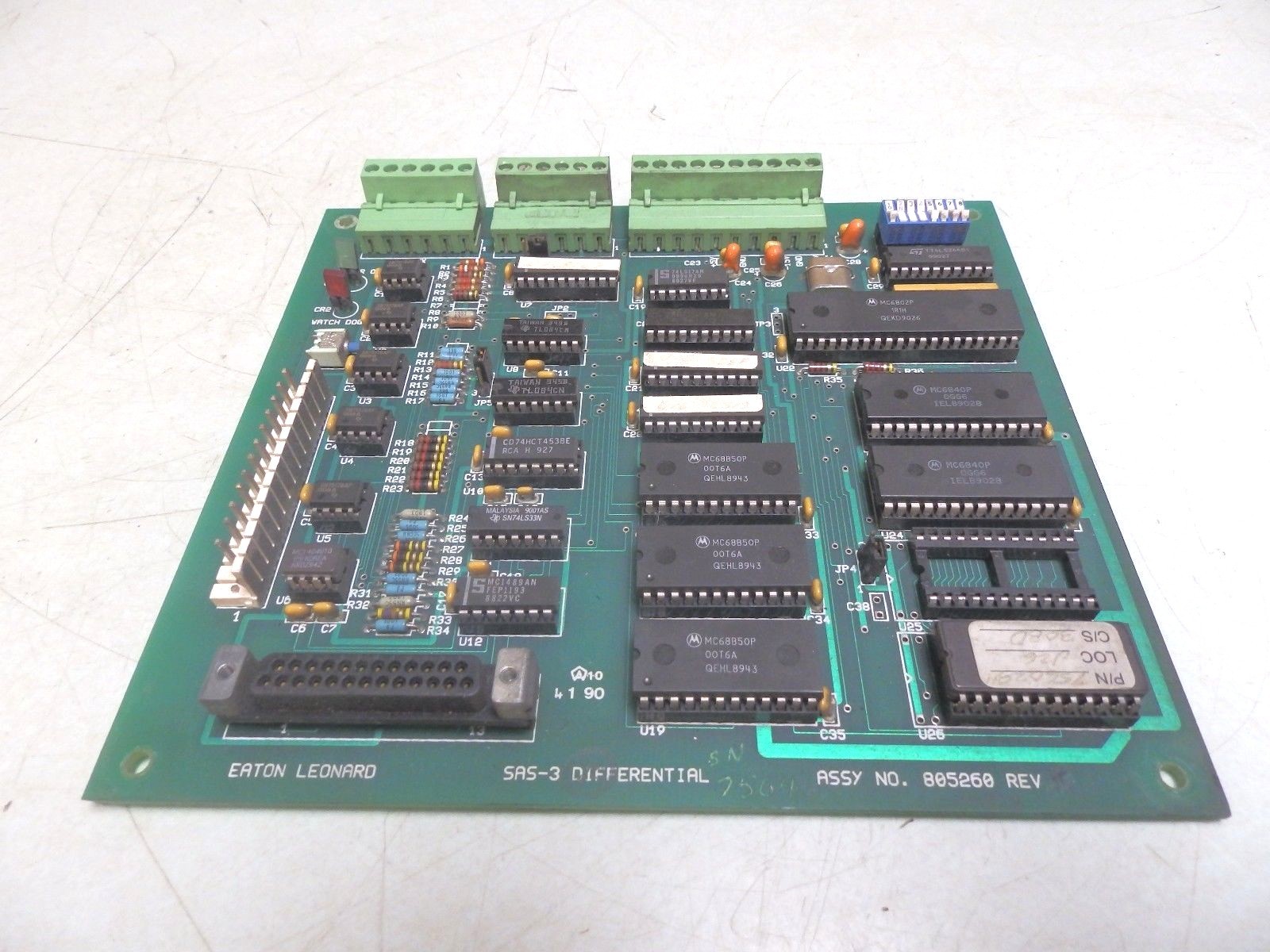 EATON LEONARD 805260 USPP 805260 01 REV K FREE SHIP
