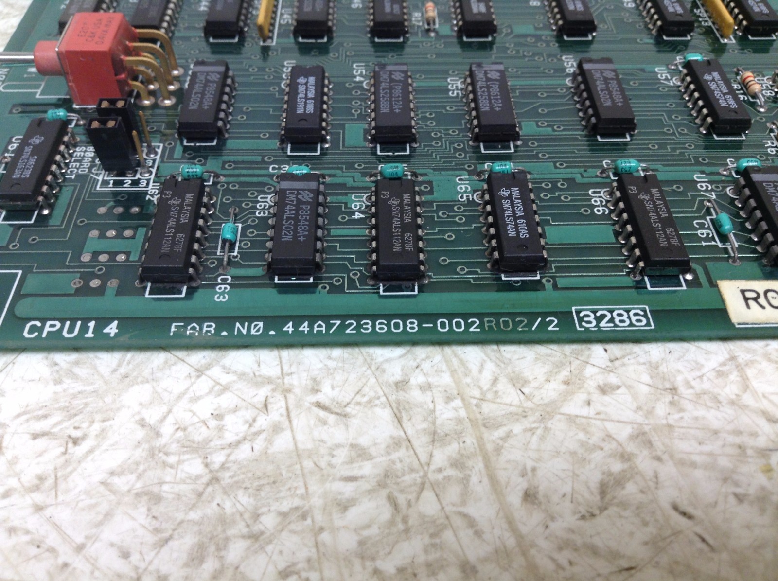 GE General Electric 44A719307-104 R03 CPU14 Processor Unit 44A723608-002R02/2