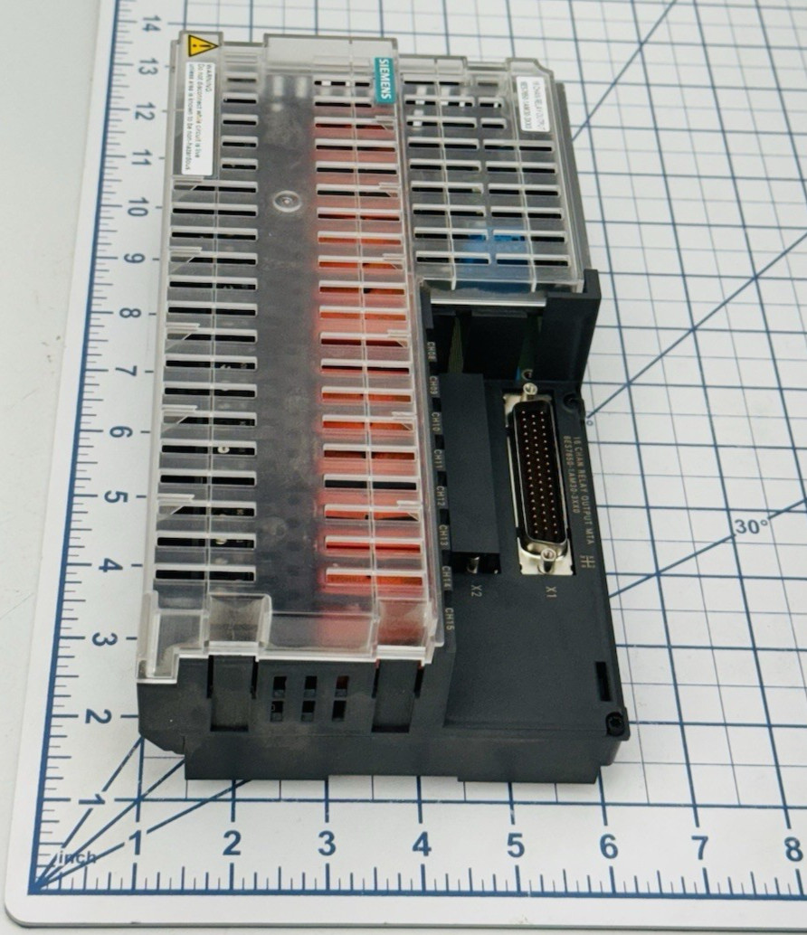 SIEMENS 6ES7650-1AM30-3XX0 16CH Terminal Block Relay Output MTA *WARRANTY*
