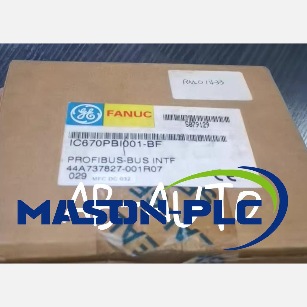 IC670PBI001-BF New Programmable Controller Module